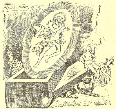 Illustration af Alfred Le Pete (1841-1909) i Gros-Jean og hans sogn af Alfred Le Petit