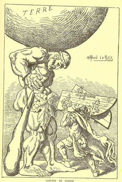 Illustration af Alfred Le Pete (1841-1909) i Gros-Jean og hans sogn af Alfred Le Petit