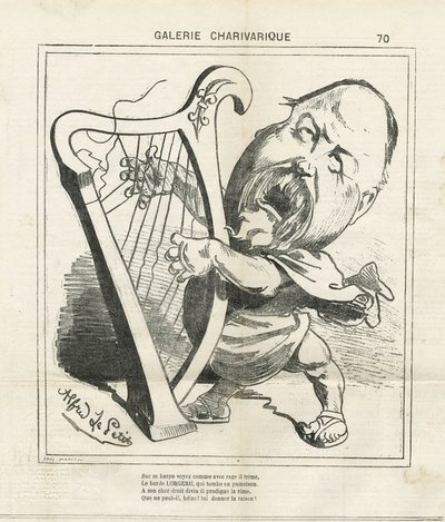 Illustration af Alfred Le Pete (1841-1909) i Le Charivari af Alfred Le Petit