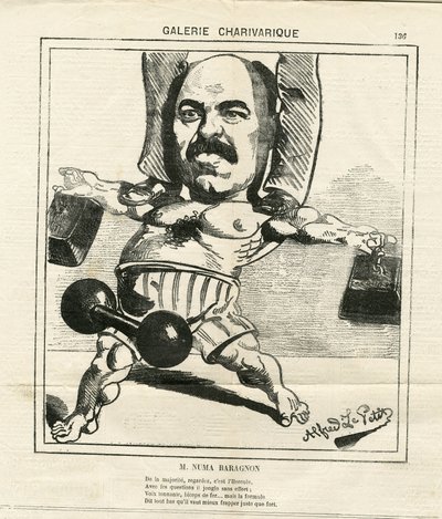 Illustration af Alfred Le Pete (1841-1909) i Le Charivari af Alfred Le Petit