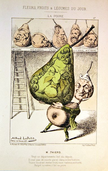 M. Thiers, fra tegneserieserien 