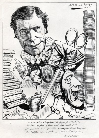Victorien Sardou. af Alfred Le Petit