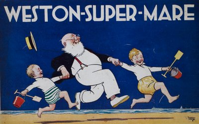 Weston-Super-Mare af Alfred Leete