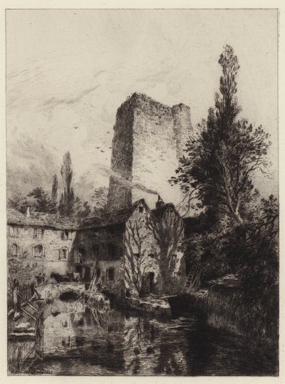 Oxford Slot af Alfred Louis Brunet Debaines
