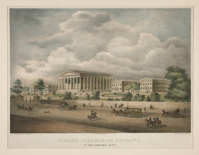 Girard College for forældreløse børn - i Philadelphia, Penna. af Alfred M. Hoffy