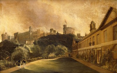 Udsigt over Windsor Castle fra Traver