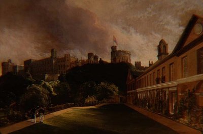 Udsigt over Windsor Castle fra Traver