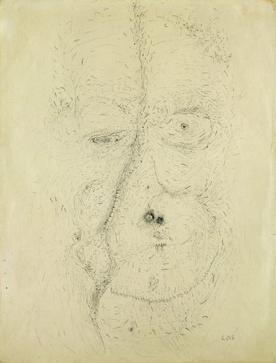 Portræt af Alfred Otto Wolfgang Schulze Wols