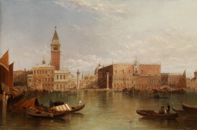 Udsigt over Venedig af Alfred Pollentine
