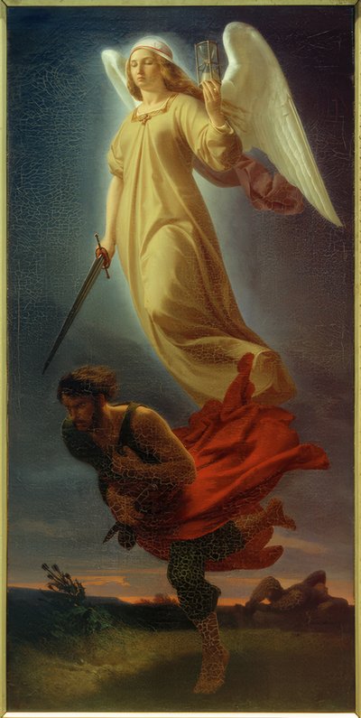 A.Rethel, Nemesis (kriminalitet og retfærdighed) af Alfred Rethel
