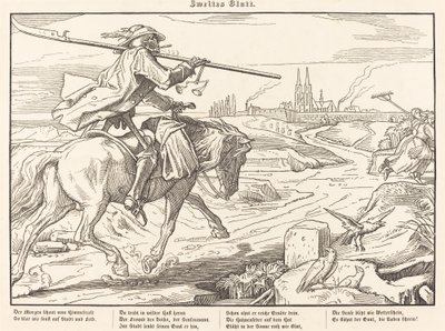 Også en dødedans II af Alfred Rethel