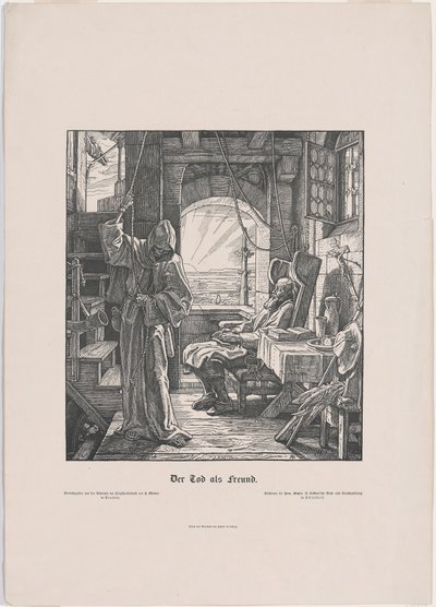 Death the Strangler af Alfred Rethel