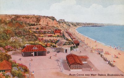 Alum Chine and West Parade, Bournemouth af Alfred Robert Quinton