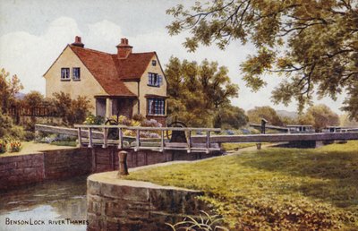 Benson Lock Themsen af Alfred Robert Quinton