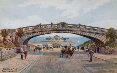 Bridge og Pier, Clacton-on-Sea af Alfred Robert Quinton