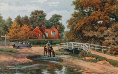 Brockley Water Splash, Brockenhurst af Alfred Robert Quinton