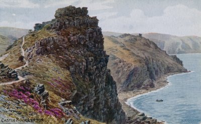 Castle Rock, Lynton af Alfred Robert Quinton