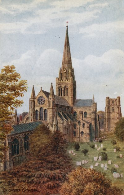 Chichester katedral af Alfred Robert Quinton