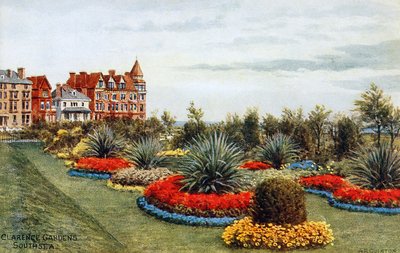 Clarence Gardens, Southsea af Alfred Robert Quinton