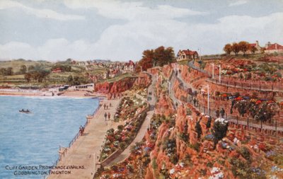 Cliff Garden, Promenade and Walks, Goodrington, Paignton af Alfred Robert Quinton