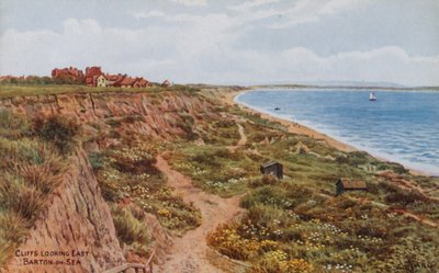 Klipper, der ser mod øst, Barton-on-Sea af Alfred Robert Quinton