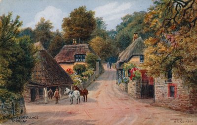 Cockington Village, Torquay af Alfred Robert Quinton