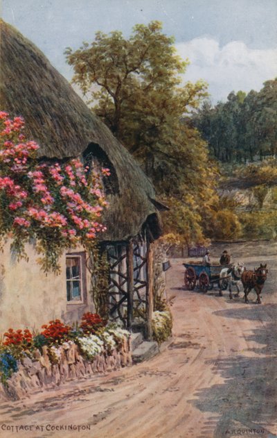 Sommerhus ved Cockington af Alfred Robert Quinton
