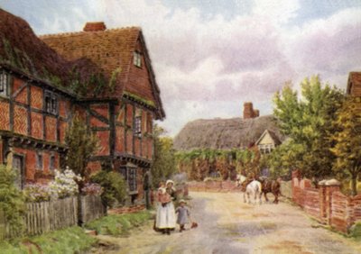 Sommerhuse, East Hagbourne af Alfred Robert Quinton