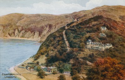Countisbury Hill, Lynmouth af Alfred Robert Quinton