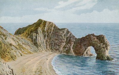 Durdle Door nær Lulworth af Alfred Robert Quinton