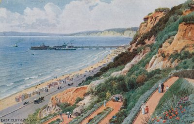 East Cliff og Zig Zag, Bournemouth af Alfred Robert Quinton