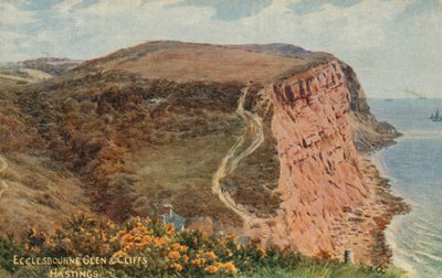 Ecclesbourne Glen og Cliffs, Hastings af Alfred Robert Quinton