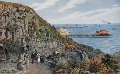 Folkestone, Zig Zag Path og Pier af Alfred Robert Quinton