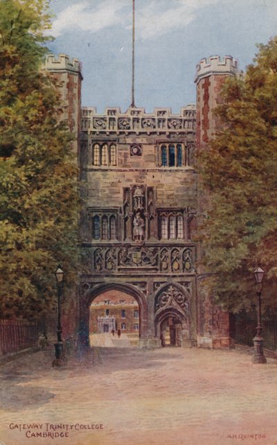 Gateway Trinity College, Cambridge af Alfred Robert Quinton
