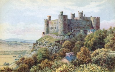 Harlech Slot af Alfred Robert Quinton