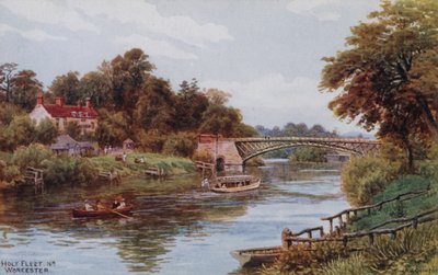 Holt Fleet, Nr. Worcester af Alfred Robert Quinton