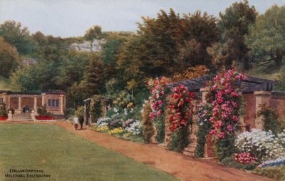 Italian Gardens, Holywell, Eastbourne af Alfred Robert Quinton
