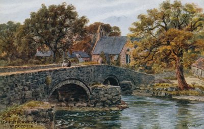 Llanystrumwdy Bridge, Nr. Criccieth af Alfred Robert Quinton