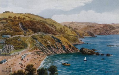 Looe, strand og kyst af Alfred Robert Quinton