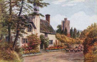 Luccombe, nr. Allerford af Alfred Robert Quinton