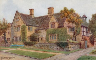 Mary Andersons hjem, Broadway Worcestershire af Alfred Robert Quinton