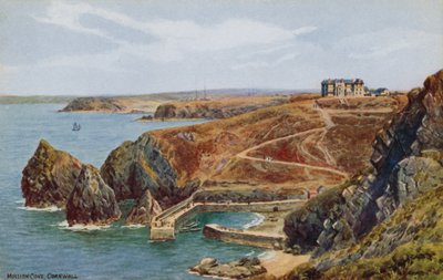 Mullion Cove, Cornwall af Alfred Robert Quinton