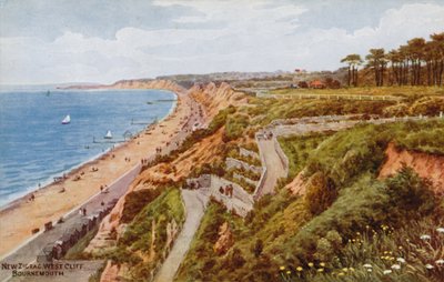 Ny Zig-zag West Cliff, Bournemouth af Alfred Robert Quinton