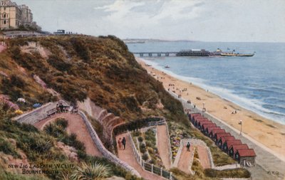 Ny Zig Zag Path, W Cliff, Bournemouth af Alfred Robert Quinton