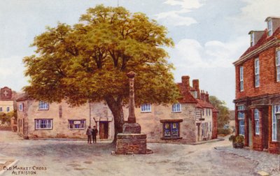 Old Market Cross, Alfriston af Alfred Robert Quinton