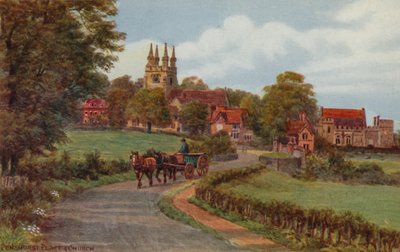 Penshurst Place og Kirke af Alfred Robert Quinton