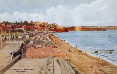 Preston Sands and Promenade, Paignton af Alfred Robert Quinton