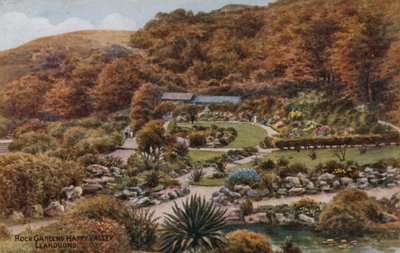 Rock Gardens, Happy Valley, Llandudno af Alfred Robert Quinton