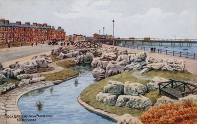 Rock Gardens, New Promenade, Morecambe af Alfred Robert Quinton