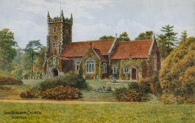 Sandringham Church, Norfolk af Alfred Robert Quinton
